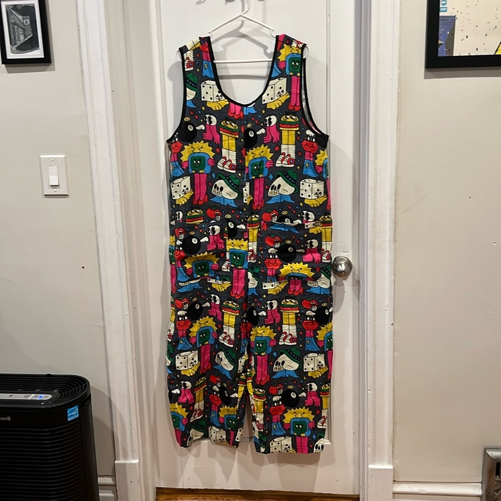 Nooworks burger babie garden suit linen
